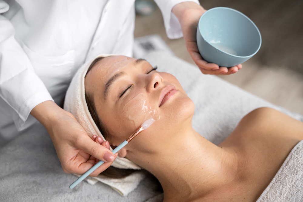 Chemical peel treatment at Frisco Beauty Nurse